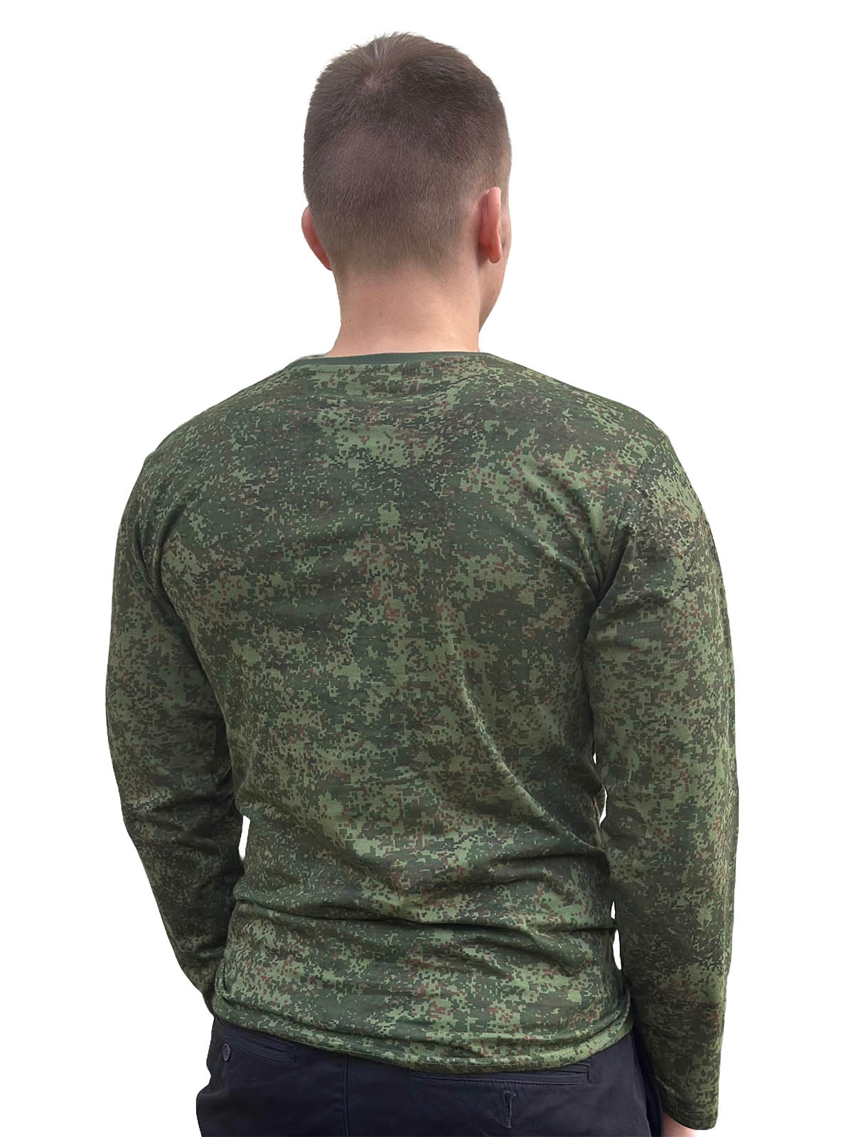 Армейская футболка с длинным рукавом КМФ "Цифра"