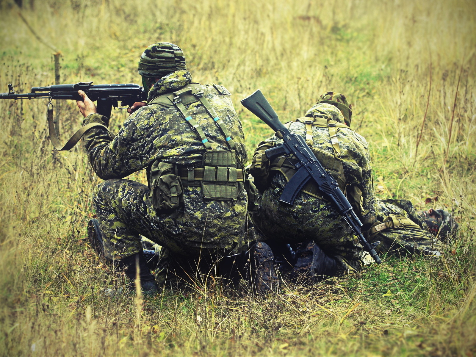 Бойцы подразделения разведки на Северном Кавказе