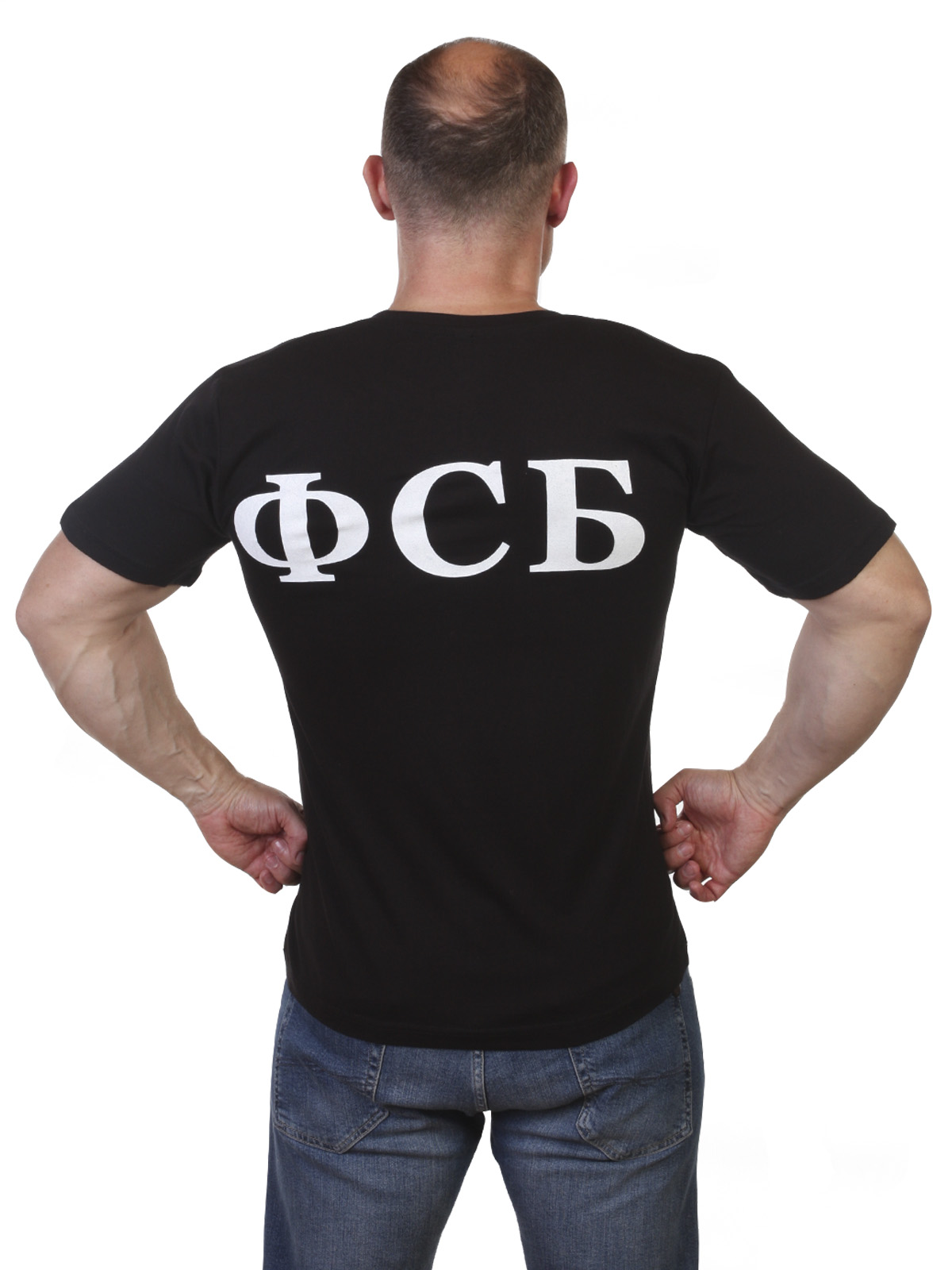 Купить футболку ФСБ с оригинальным принтом в Военторге «Военпро»