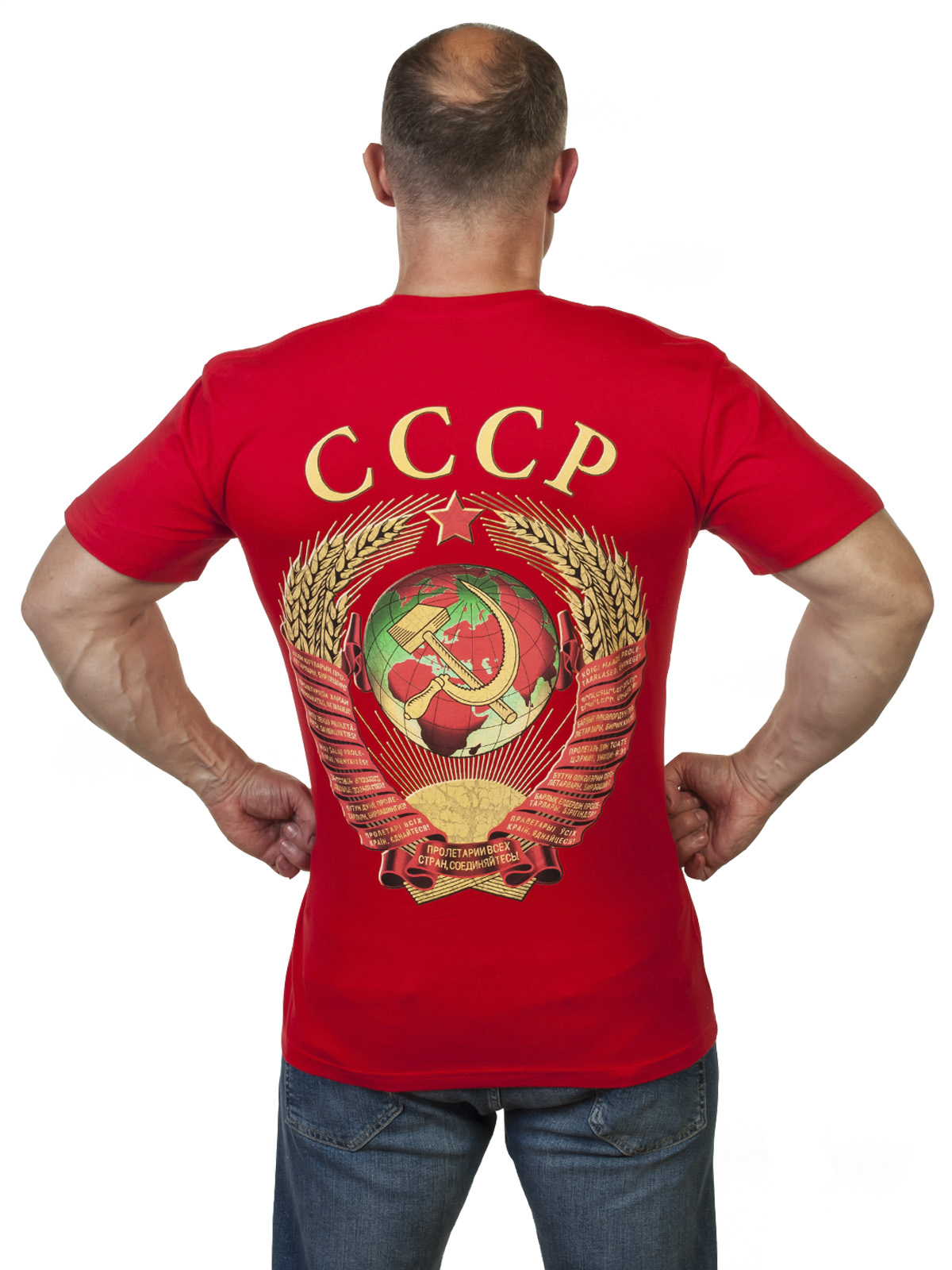 Красная футболка с логотипом СССР уже в наличии! 