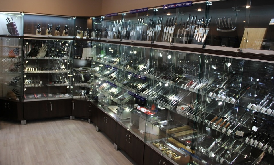Большой выбор ножей в специализированном магазине Rezat в Москве