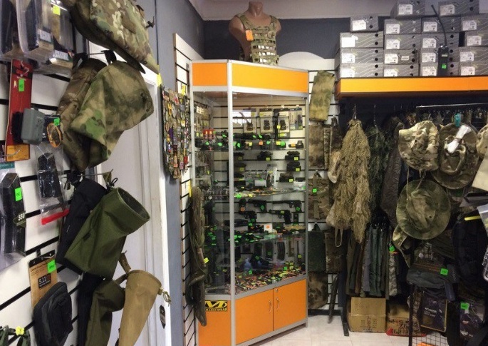 Ассортимент товаров в магазине Geardo на Одесской в Севастополе