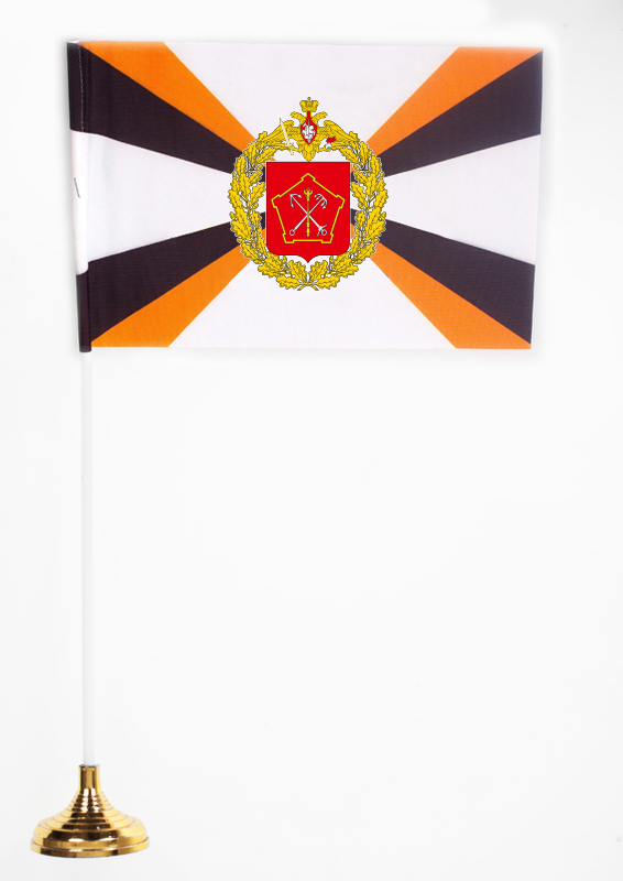 Купить настольный флажок Ленинградского военного округа