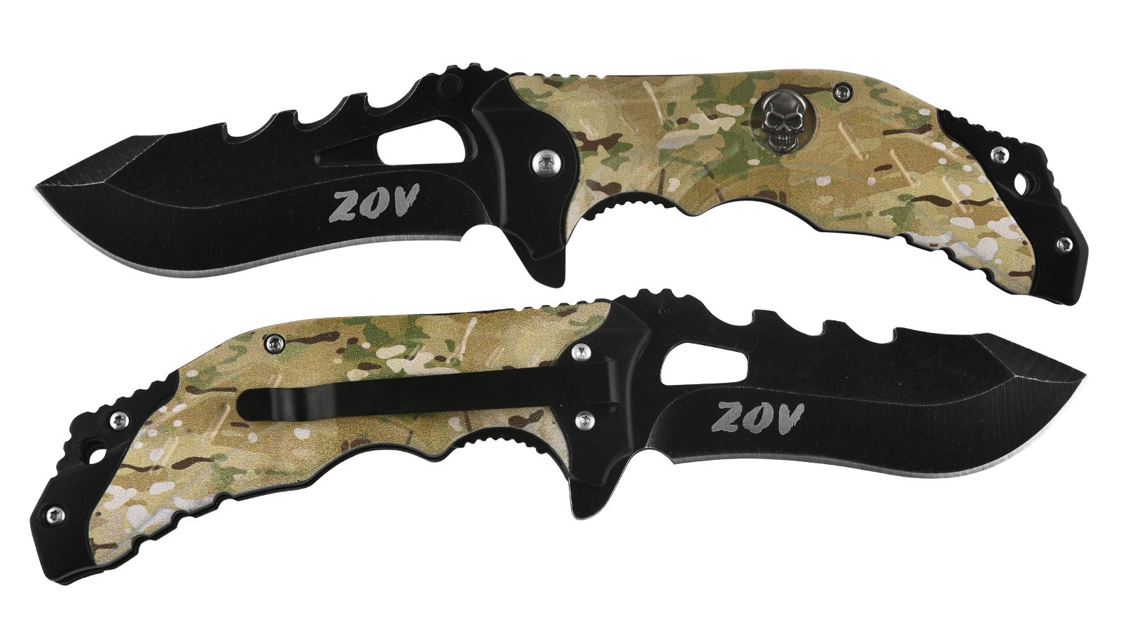 Купить складной тактический нож с символикой ZOV