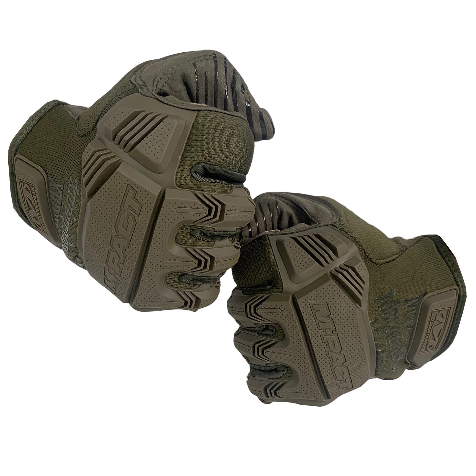 Тактические перчатки Mechanix M-Pact (хаки-олива) в Военпро