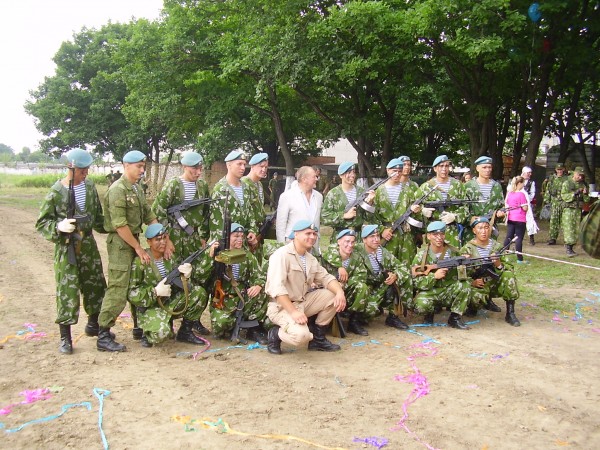 Бойцы воинской части ВДВ из Уссурийска