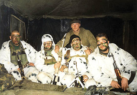 Ветераны боев в Чечне