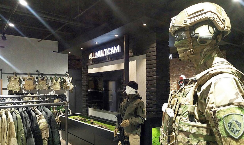 Магазин военного снаряжения Allmulticam в Москве