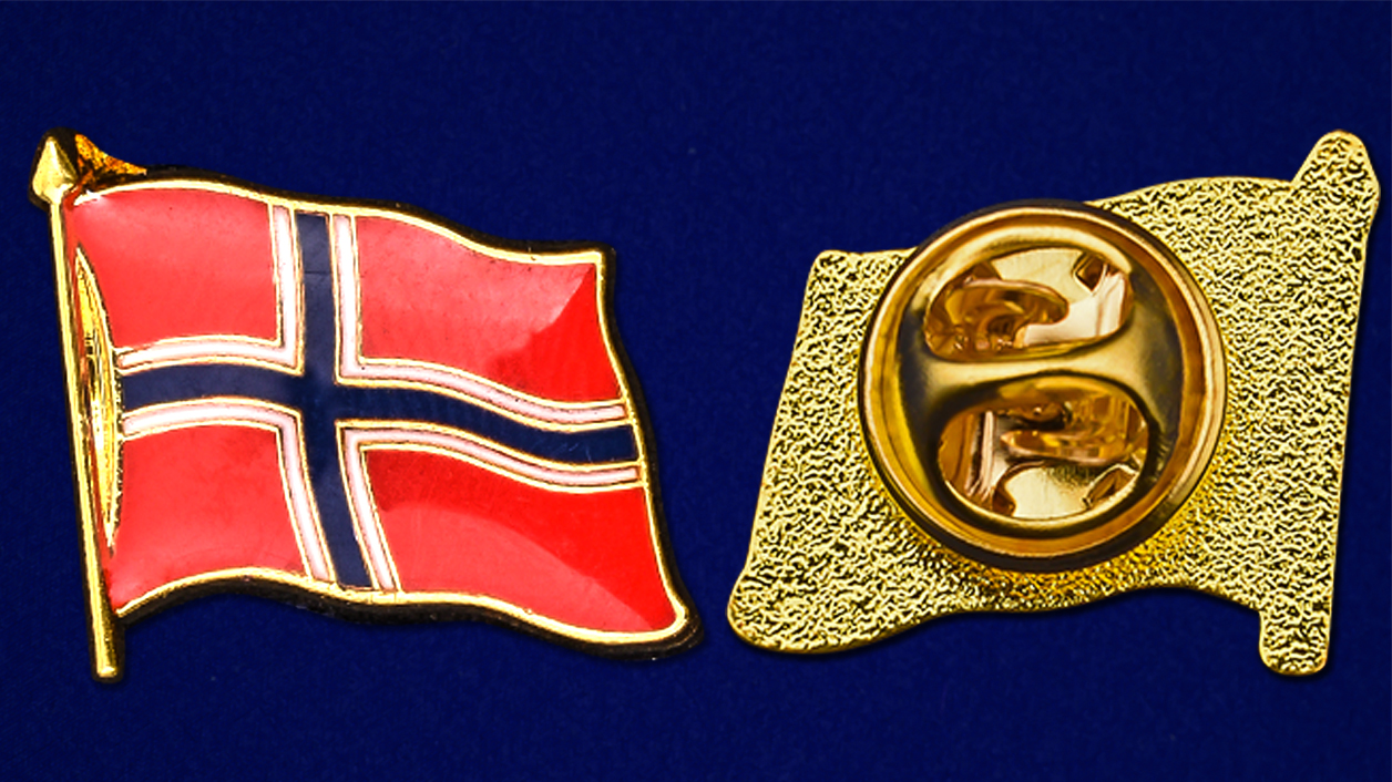 Заказать значок "Флаг Норвегии" онлайн в военторге Военпро