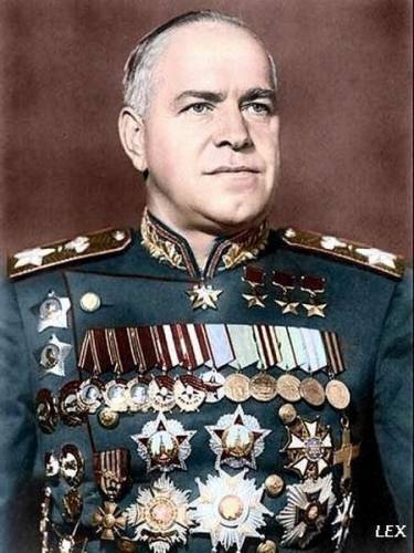 Маршал СССР -  Г. К. Жуков