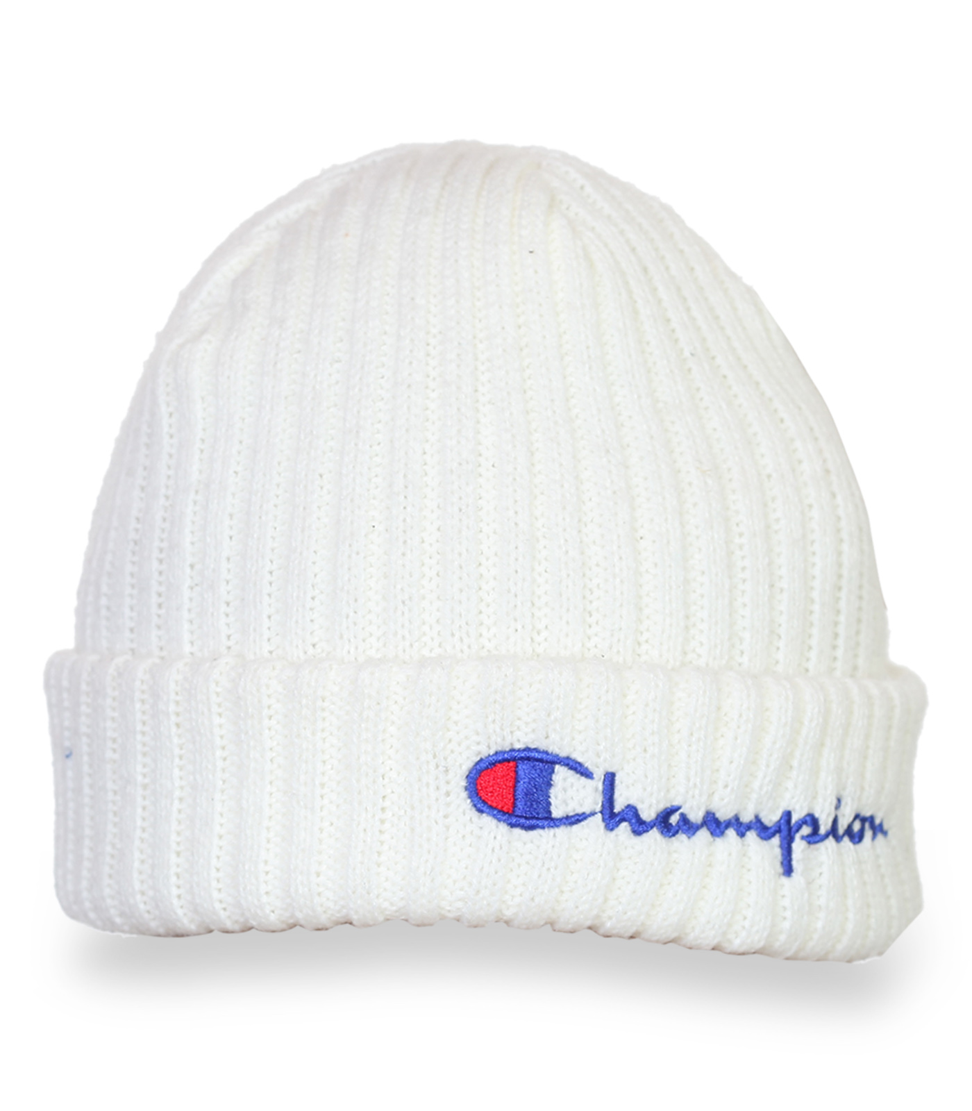Практичная белая шапка с логотипом Champion