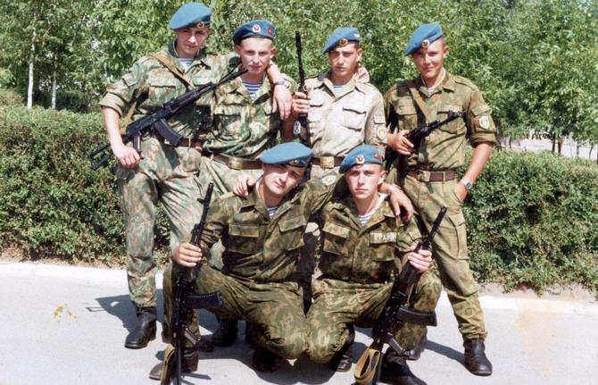 Бойцы 104 ВДД в 90-е годы