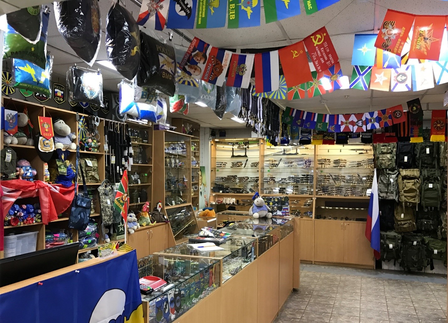 Магазин «ВоенСпец» в Рязани