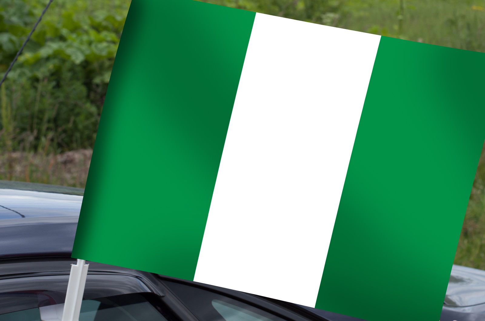 Автомобильный флаг Нигерии по специальной низкой цене
