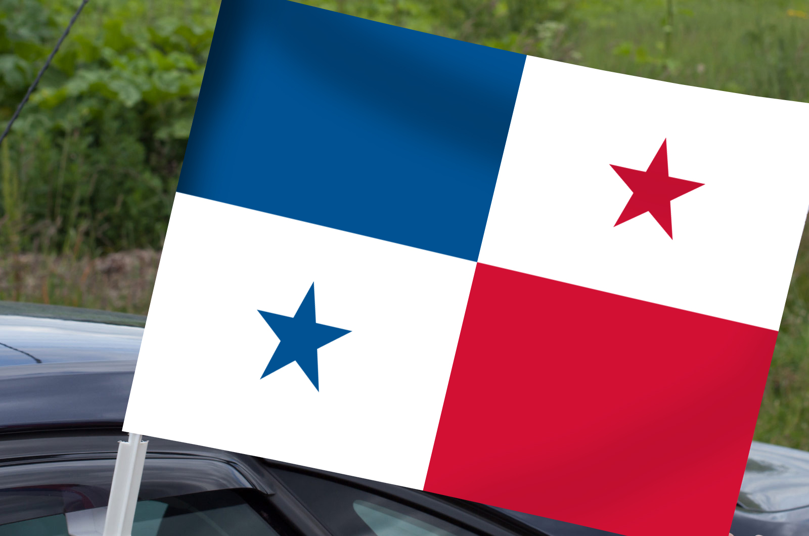 Купить автомобильный флаг Панамы по лучшей цене