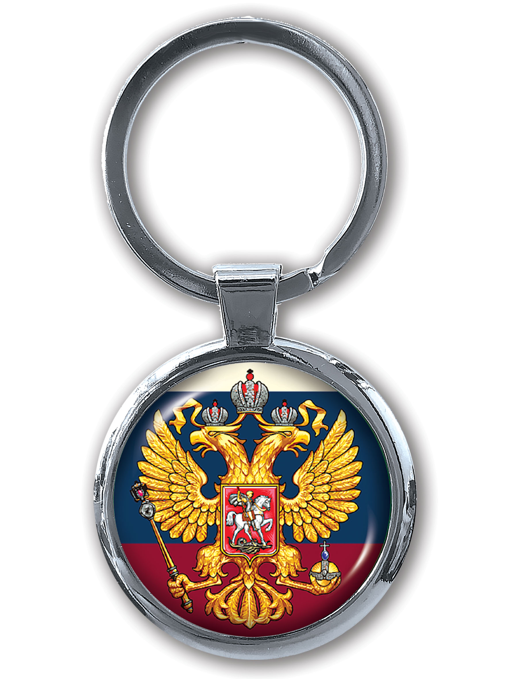 Брелок "Герб России" (Двуглавый орел) для автоключа