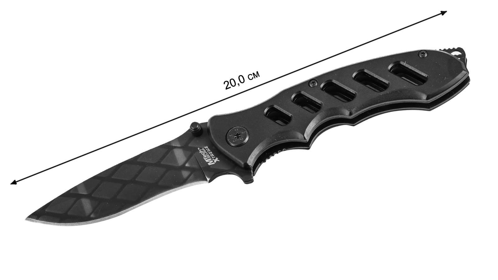 Черный складной нож MTech MX-8027A Xtreme Premium в военторге Военпро
