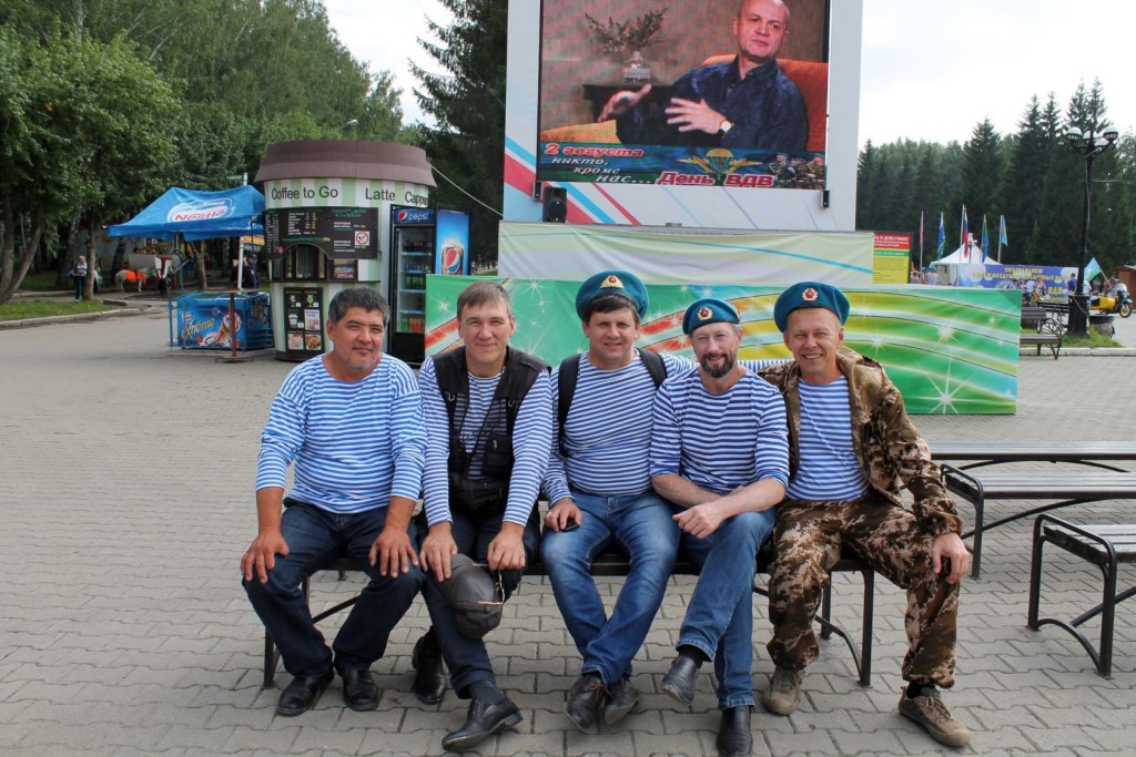 Встреча сослуживцев из 357-го парашютно-десантного полка на День ВДВ 2 августа