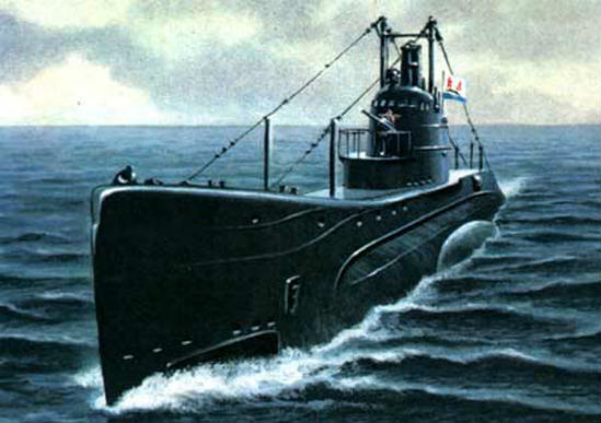 Подводная лодка Д-3 "Красногвардеец"