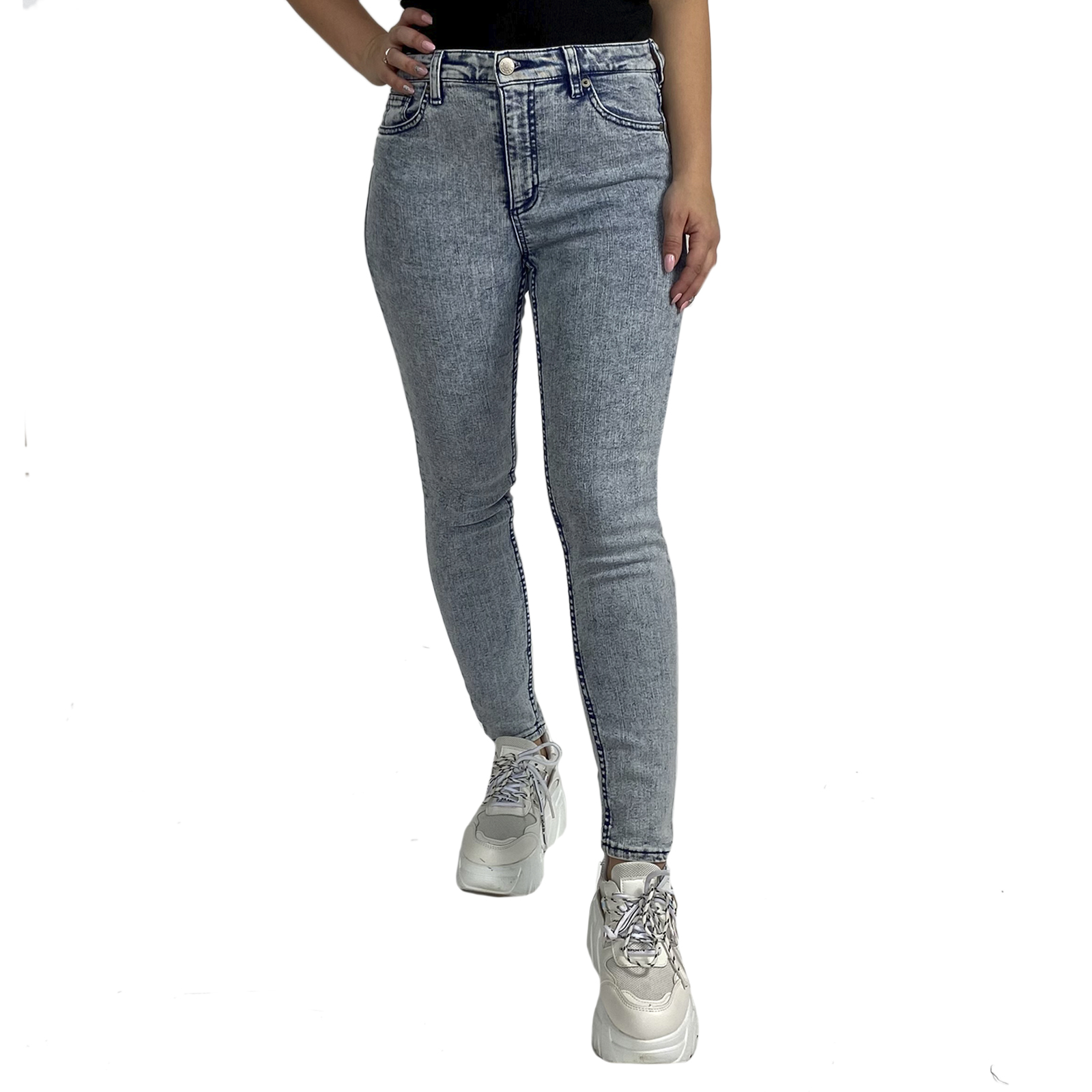 Купить в интернет магазине укороченные женские джинсы Monki