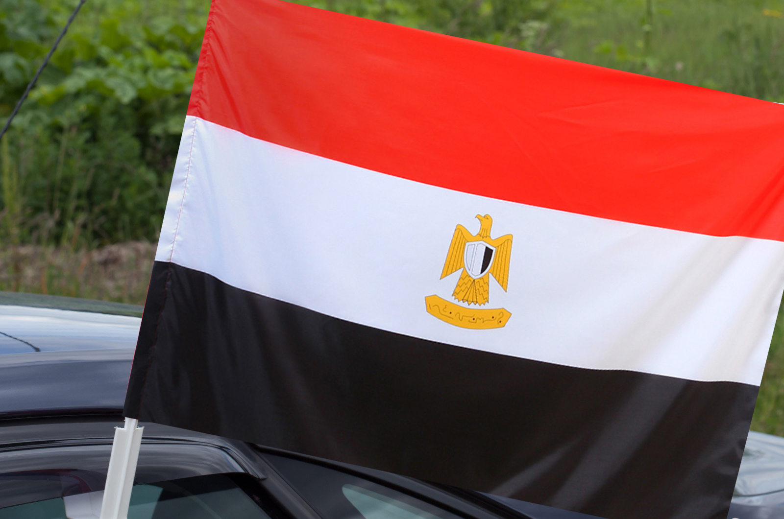 Купить Египетский флаг на машину за символическую цену