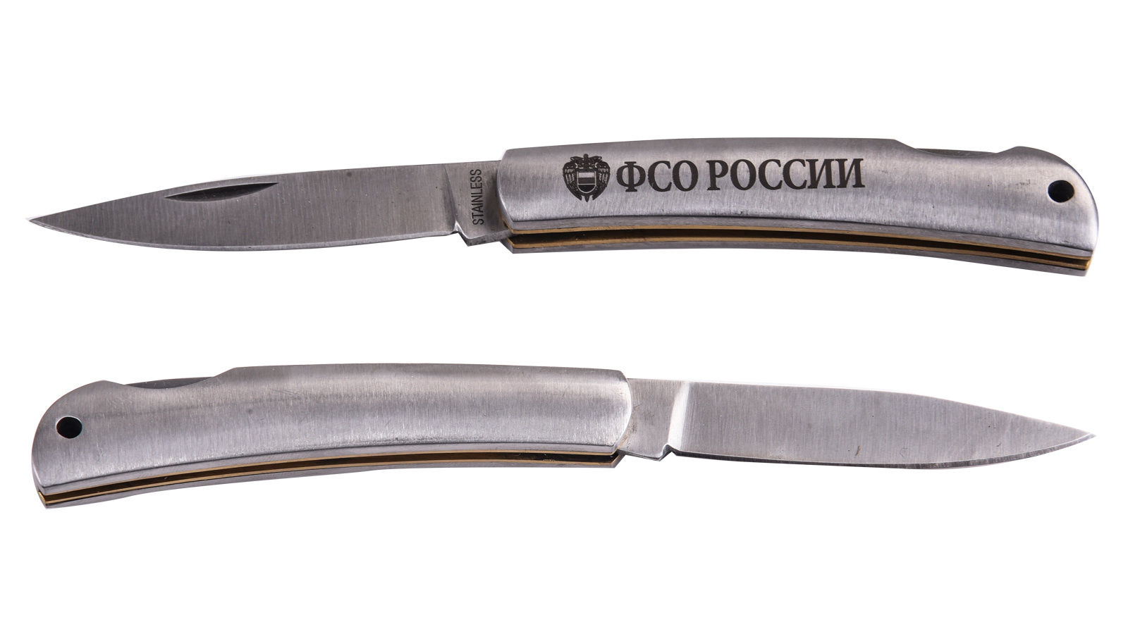 Эксклюзивный нож "ФСО России" складной от Военпро с доставкой