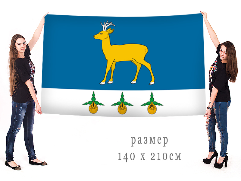 Большой флаг Аромашевского района