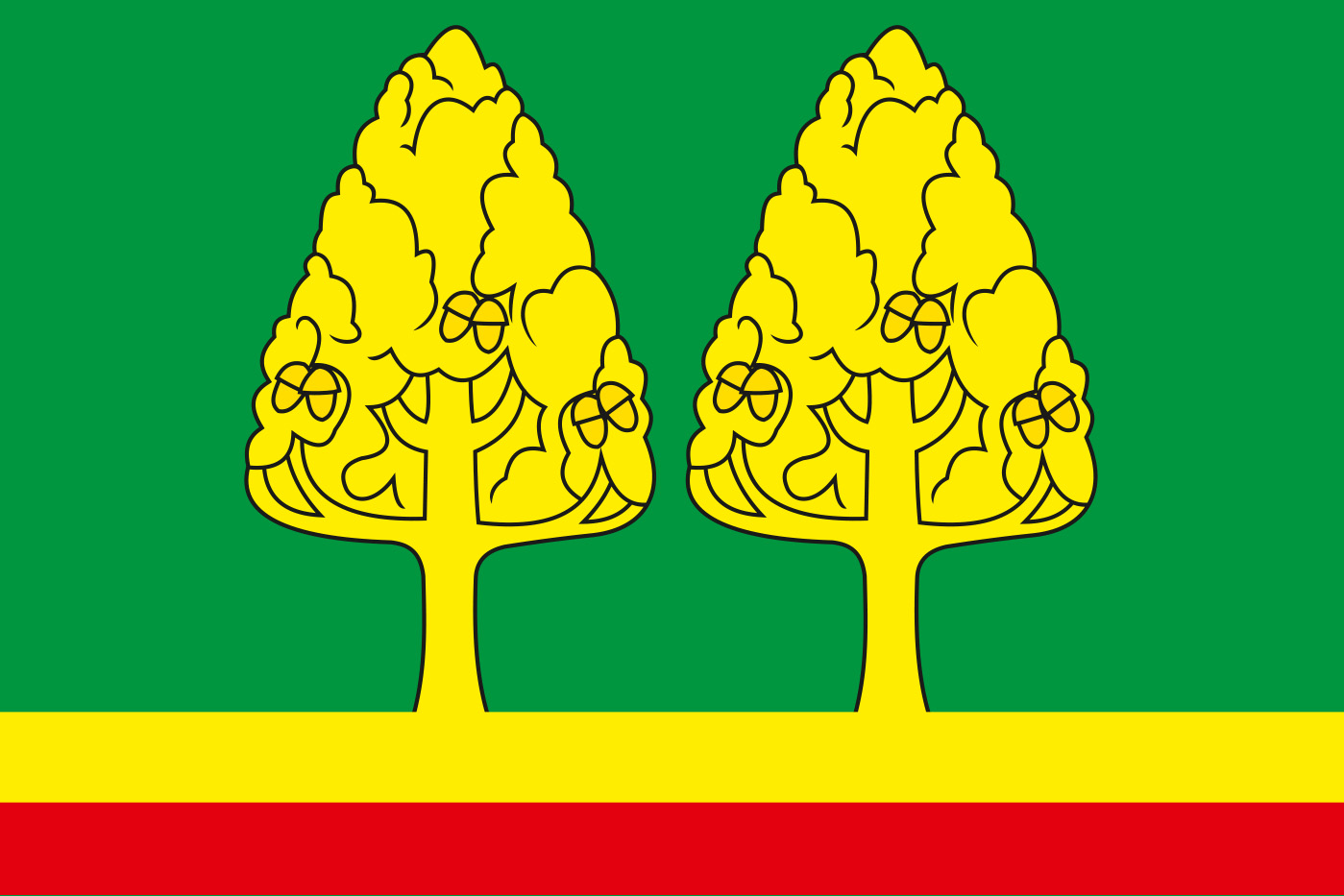 Флаг Становлянского района