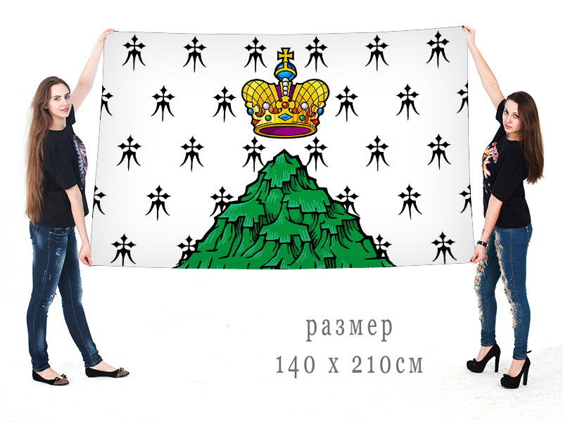 Большой флаг Валдайского муниципального района на заказ