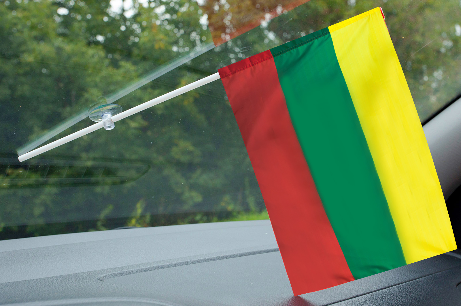 Флажок Литвы в машину по символической цене