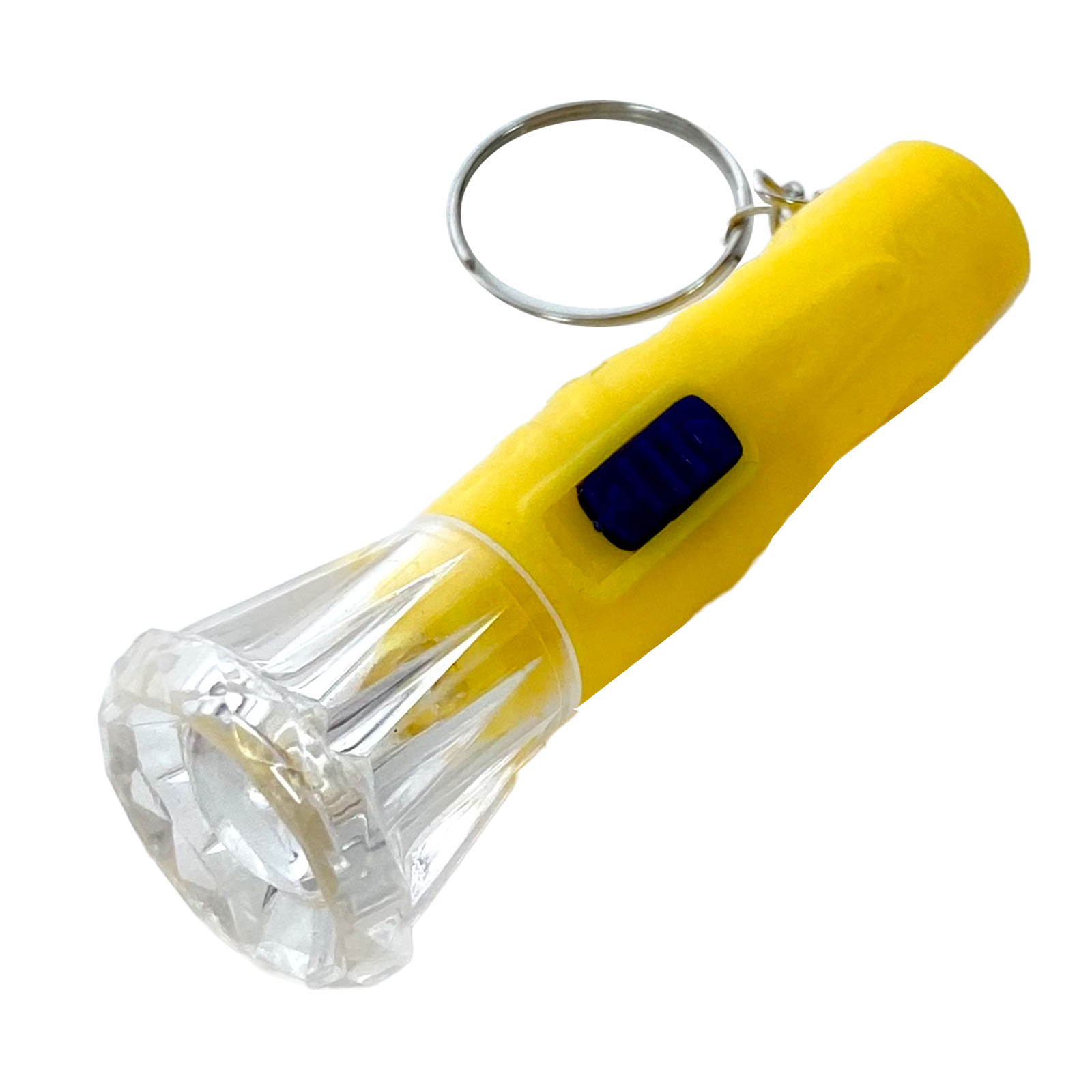 Купить желтый фонарик-брелок для ключей