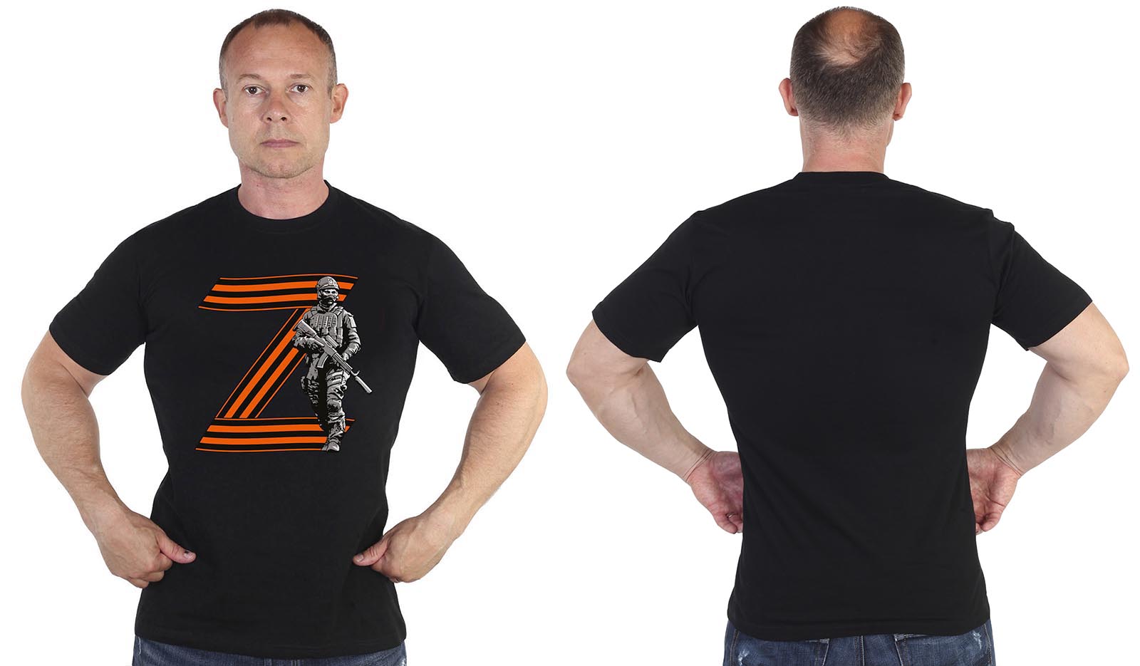 Мужские футболки и другая одежда с символикой Z