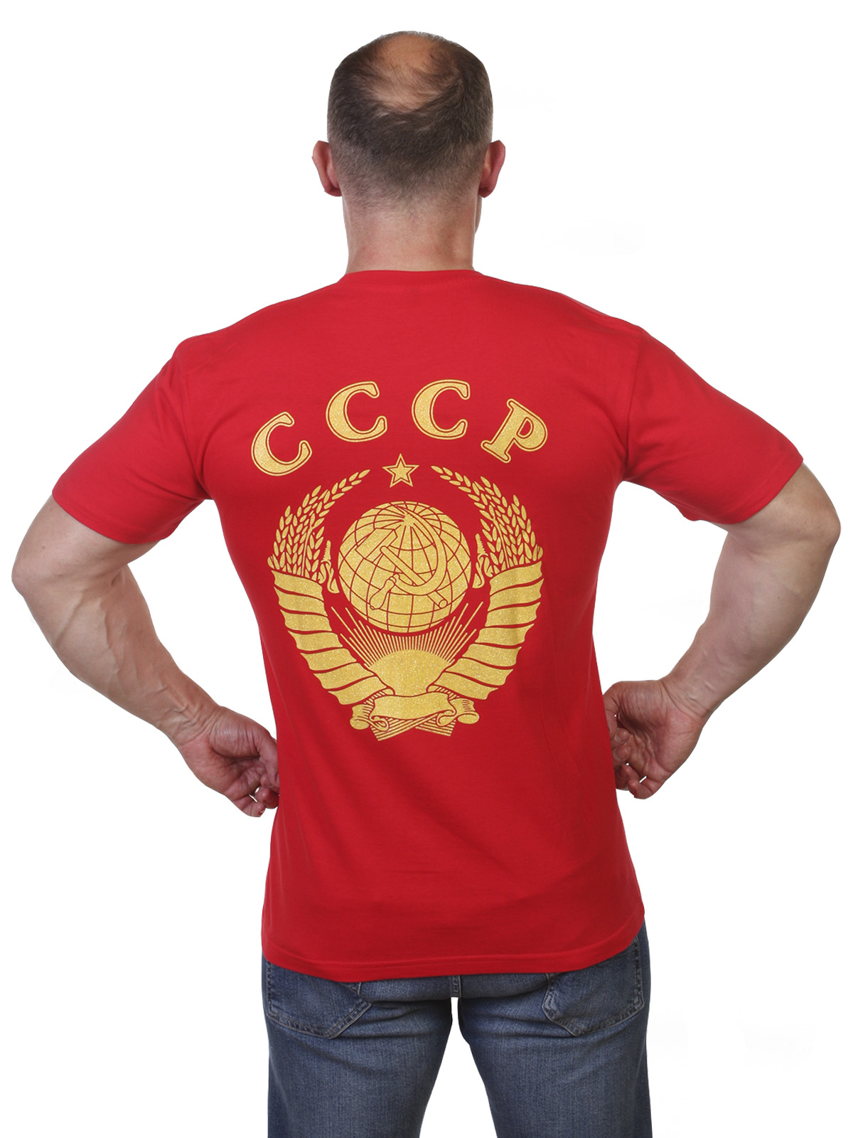 Футболка с надписью и гербом СССР с доставкой