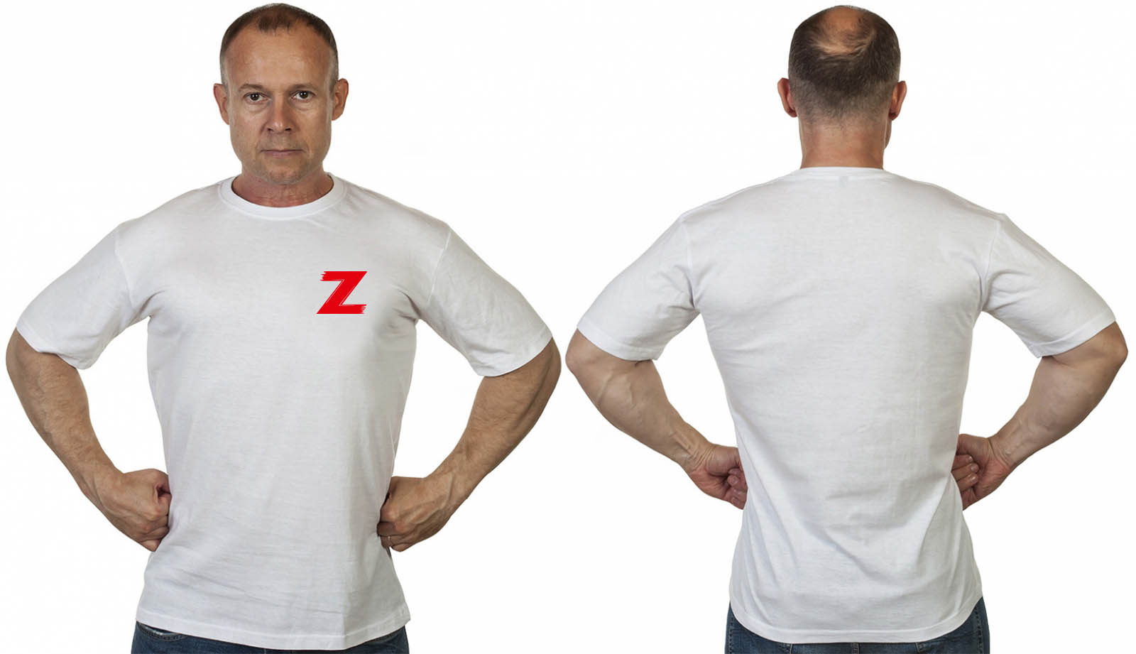 Недорогая мужская футболка войска Z