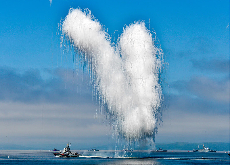 День военно-морского флота во Владивостоке