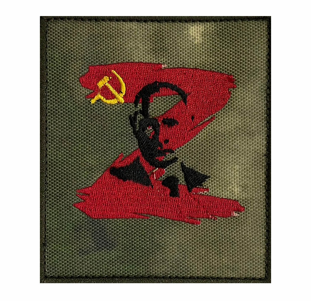 Купить камуфляжный шеврон Z с Путиным