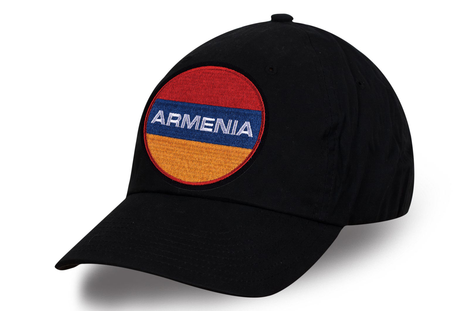 Кепка с вышитым армянским флагом по лучшей цене