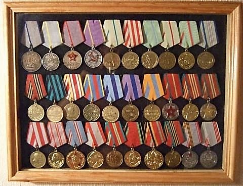 Комплект муляжей наград - медалей СССР от Военпро