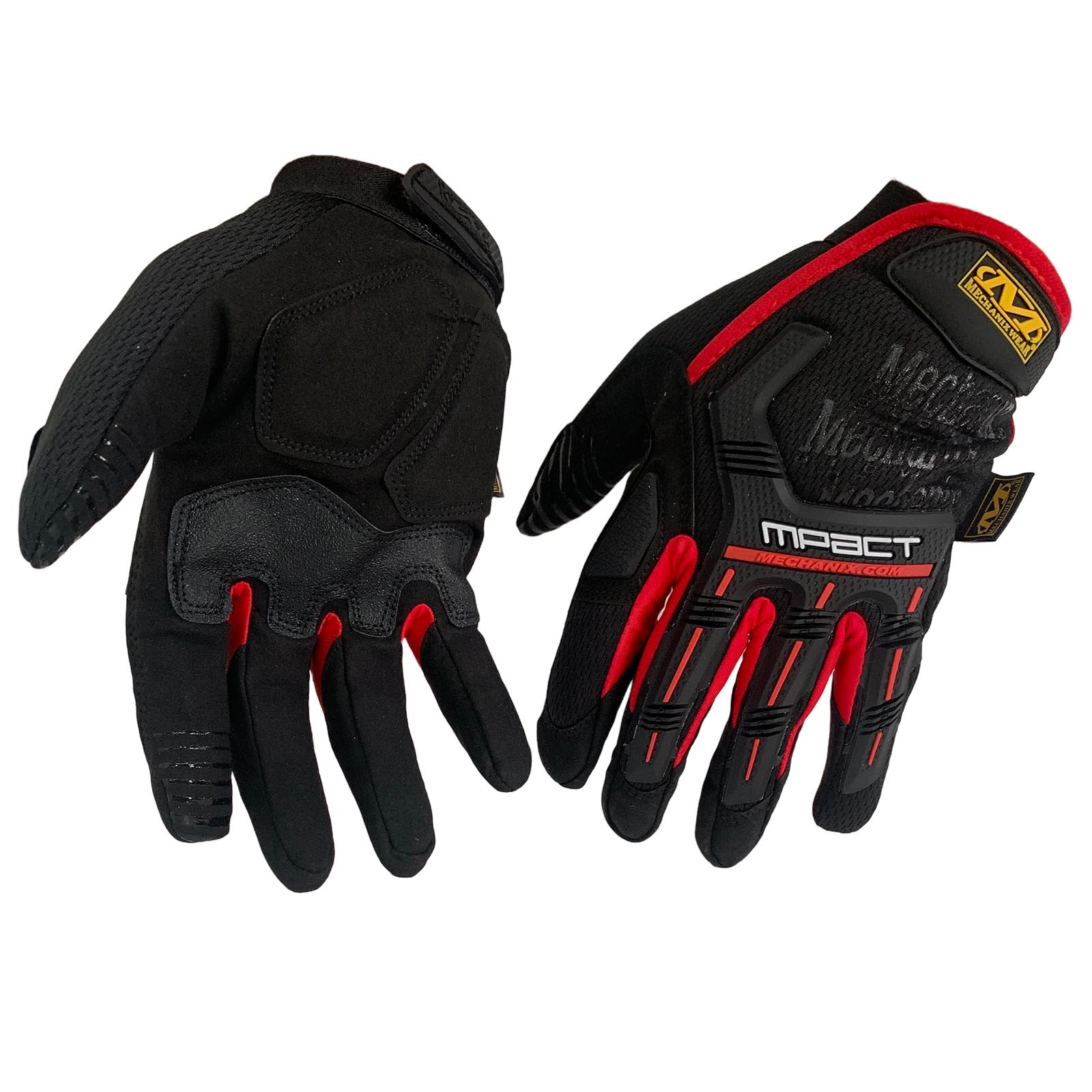 Крутые черные перчатки Mechanix MPact по лучшей цене