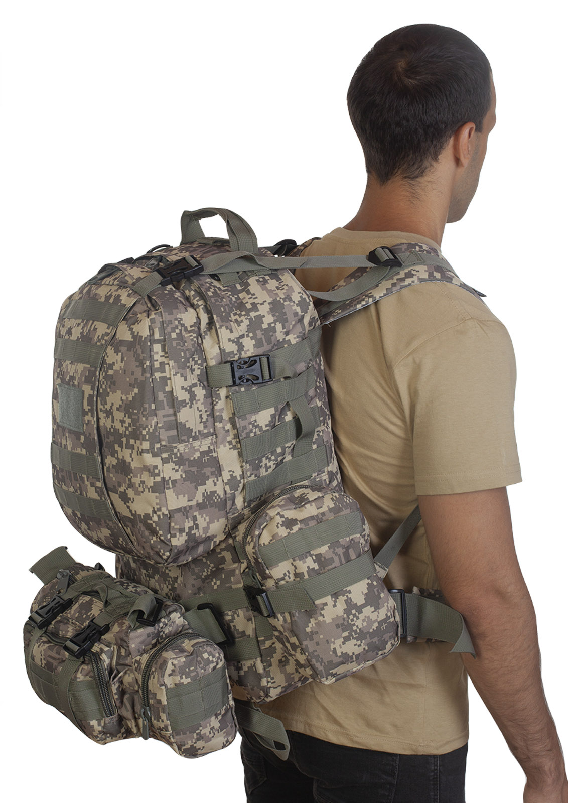 Тактический рюкзак для длительных походов камуфляжа ACU - недорого