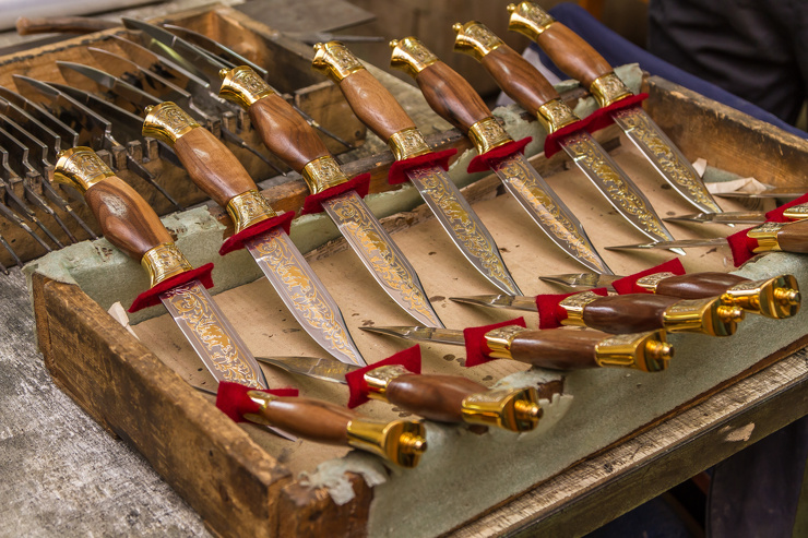 Златоустовские ножи в Екатеринбурге