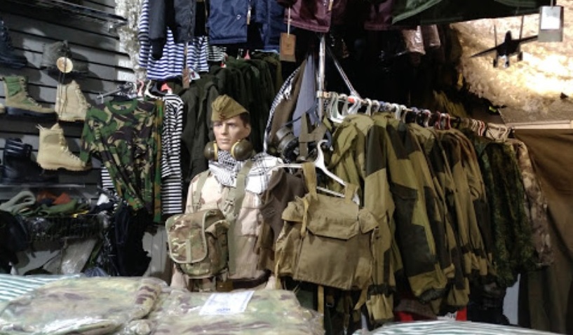 Армейский магазин "Каптерка" на Притыцкого в Минске