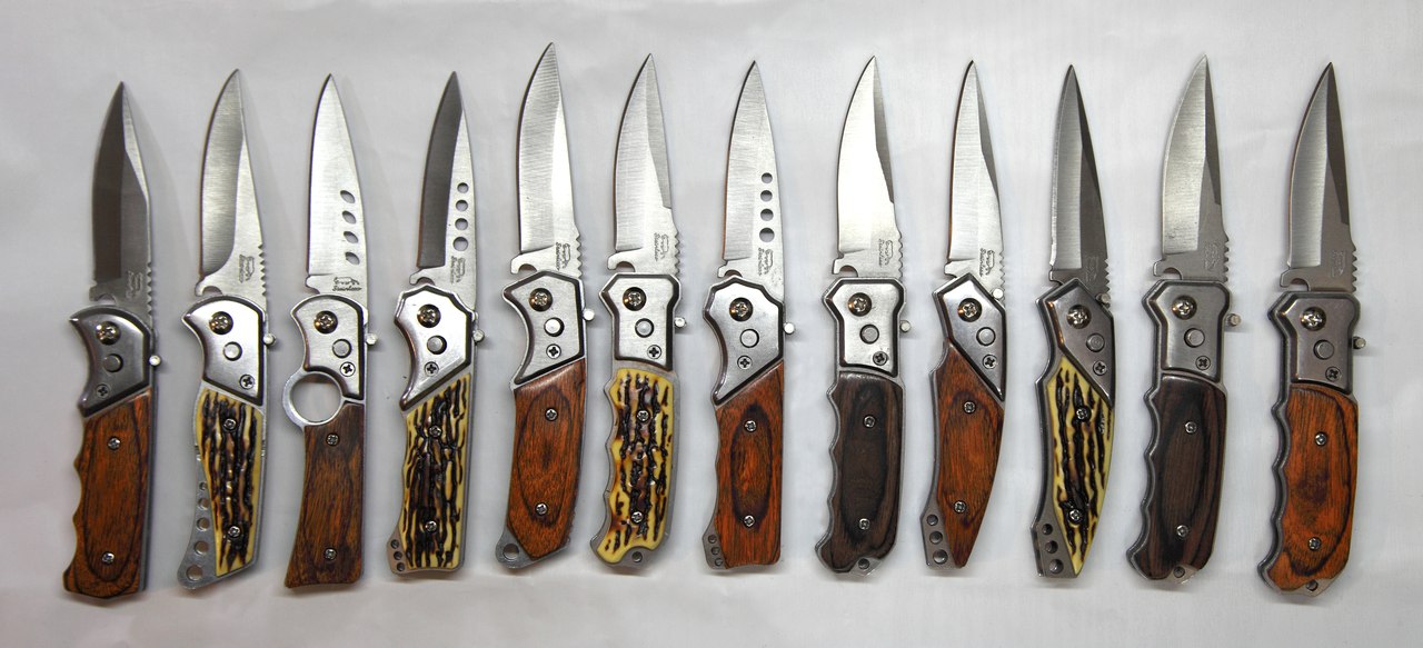 Ножи в рыболовном магазине "У Виталия" на Терехова в Могилеве
