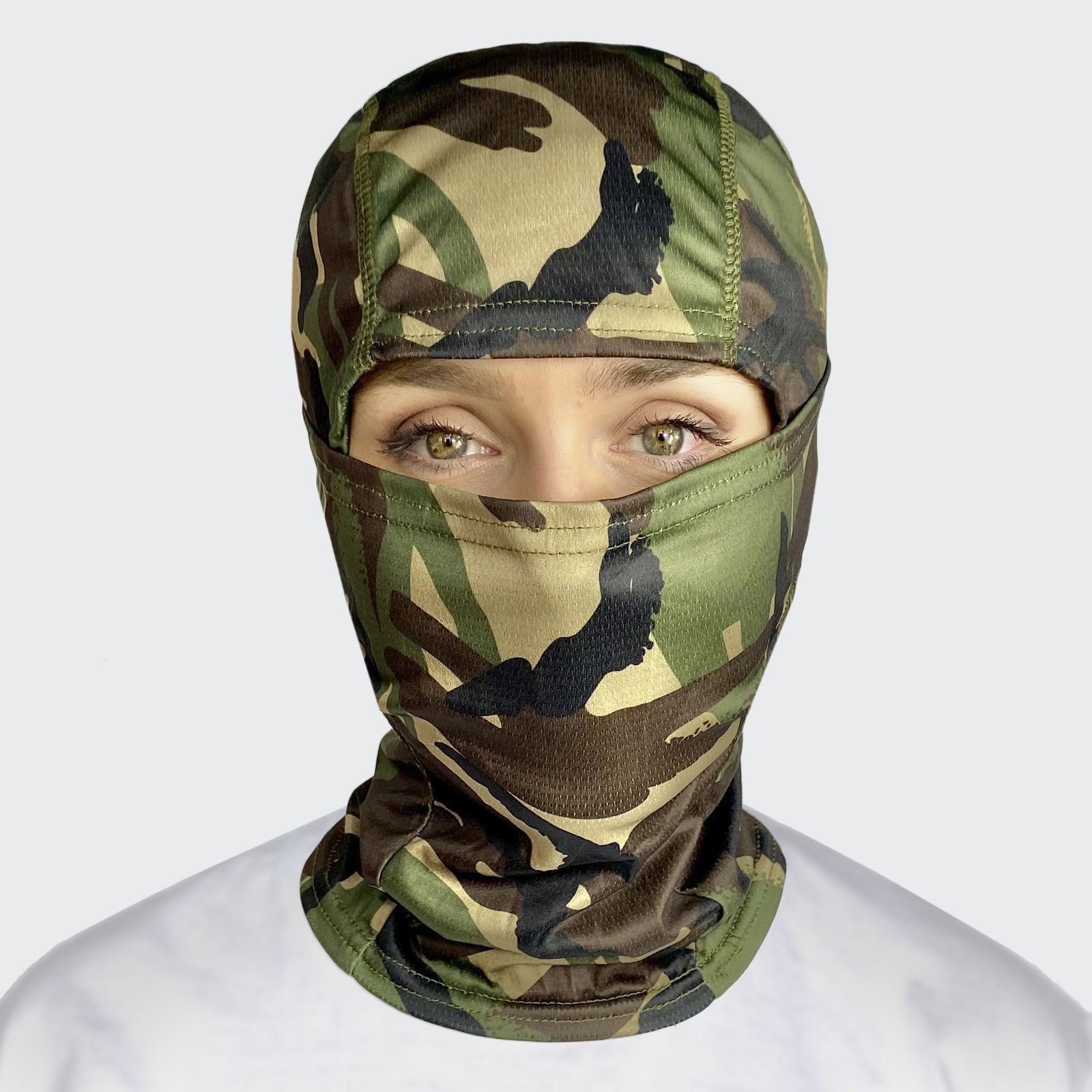 Камуфляжная маска шлем для головы и лица