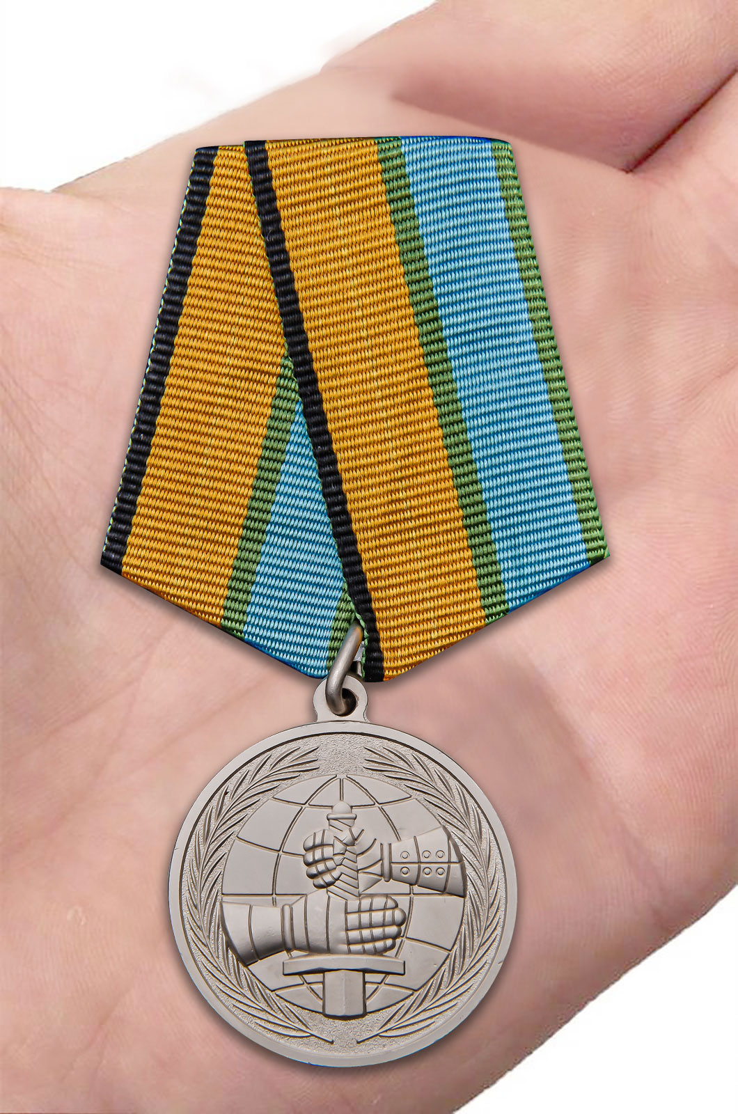 Медаль МО "За вклад в развитие международного военного сотрудничества" с доставкой