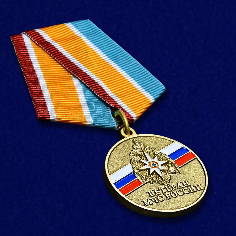 Медаль "Ветеран МЧС" купить в Военпро