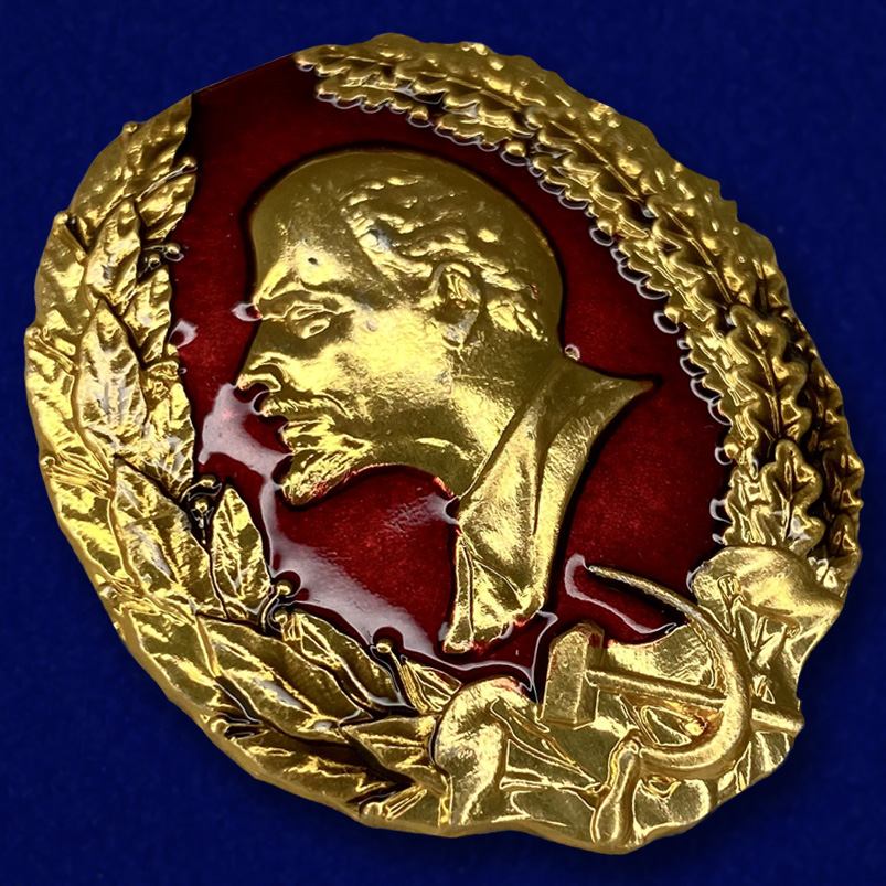 Металлическая накладка с профилем Ленина недорого