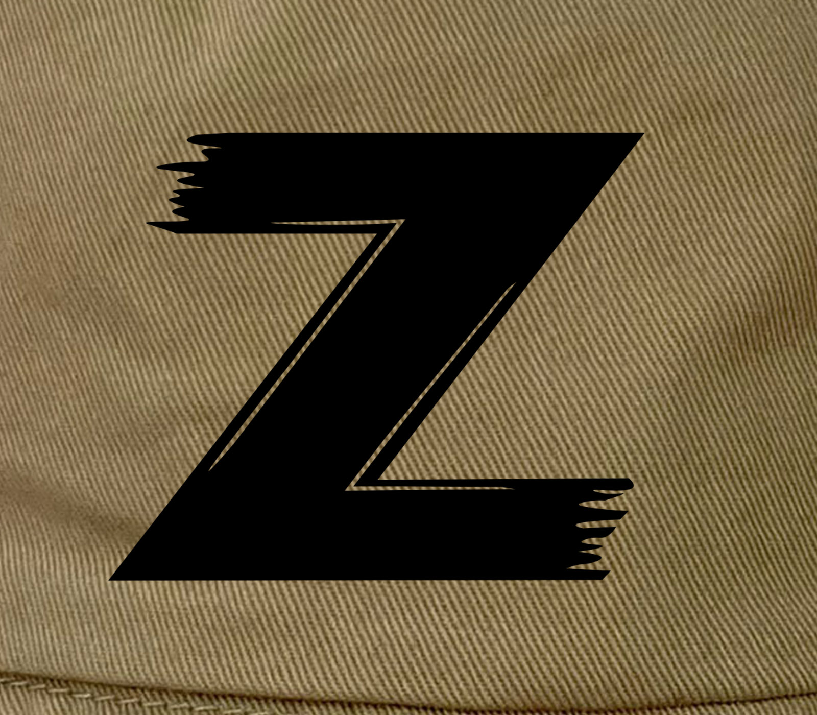 Милитари панама с буквой Z