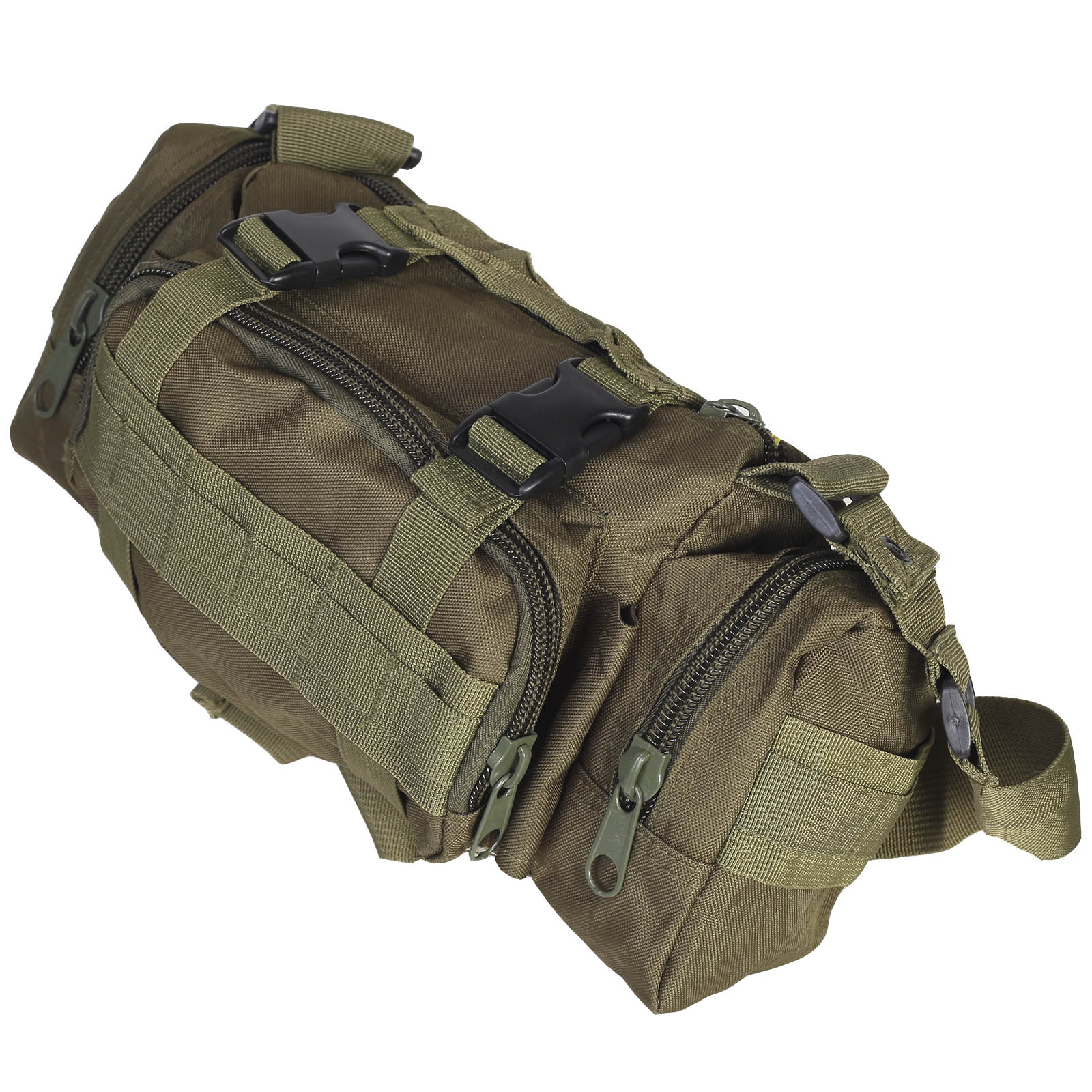 Компактная мужская сумка на плечо и пояс 