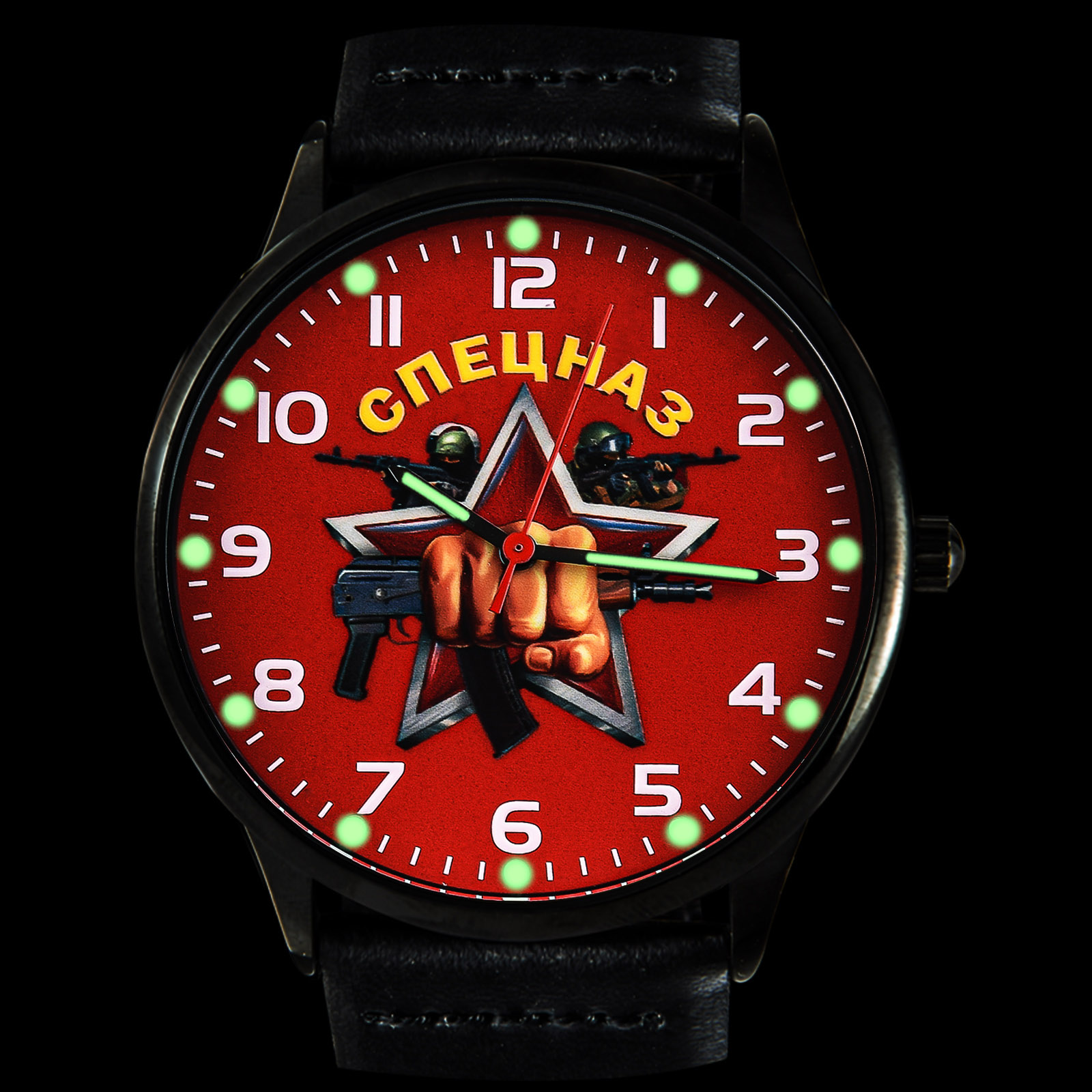 Мужские наручные часы с символикой Спецназа заказать в Военпро